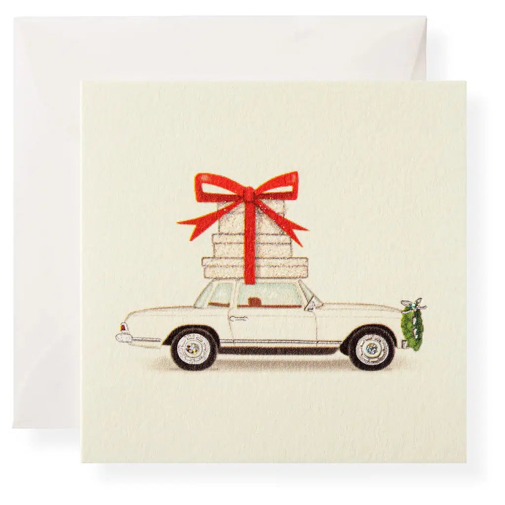Holiday Car Enclosure Card