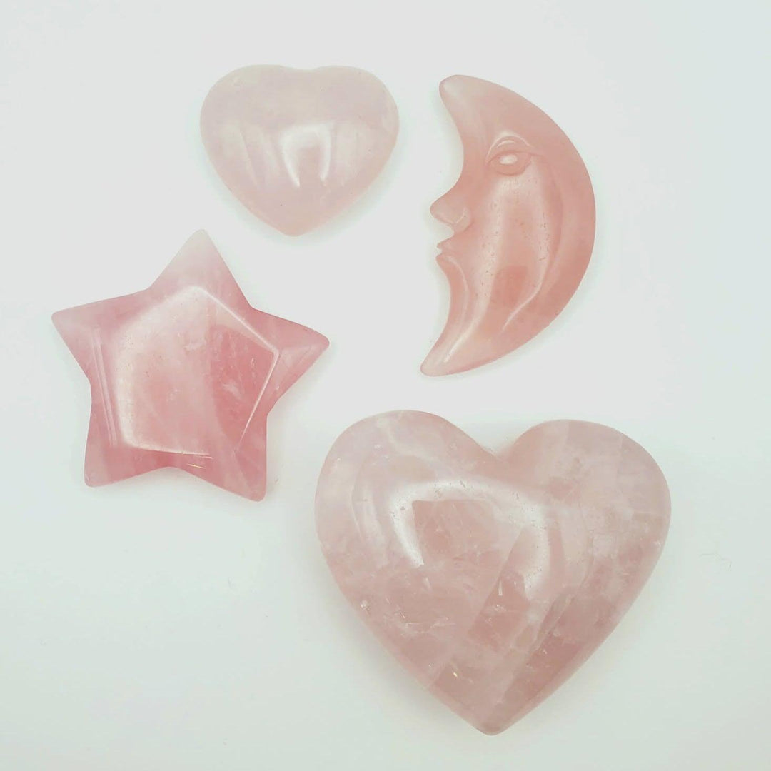Rose Quartz Shapes