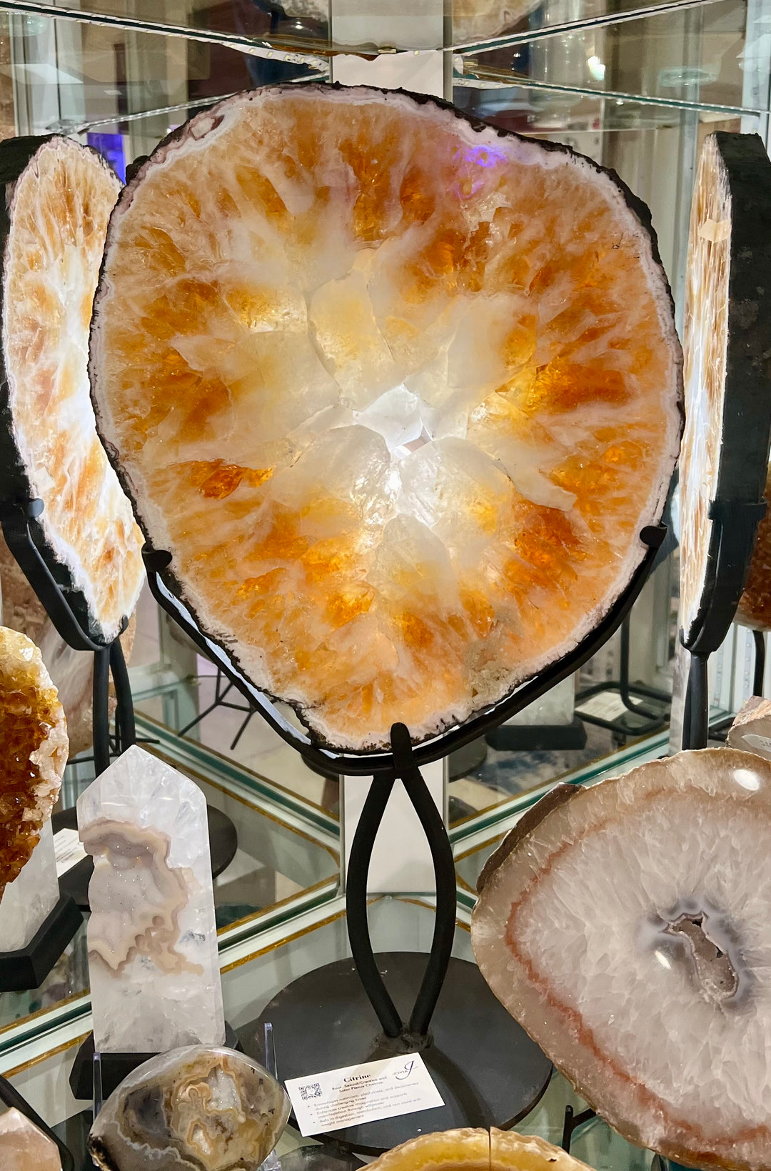 Citrine Ring Slab