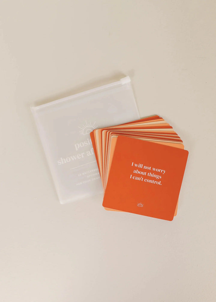 Shower Affirmation Cards