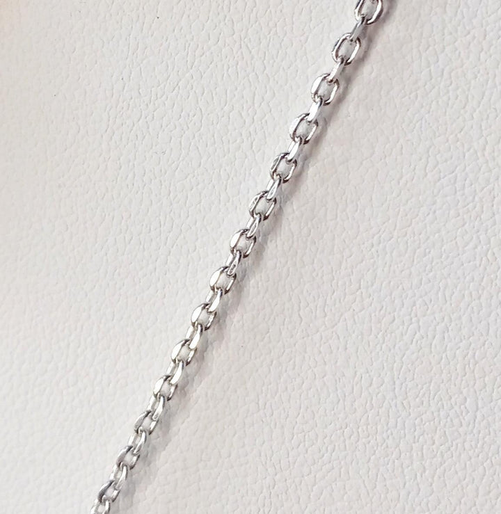 Sterling Silver Diamond-Cut Cable Chain