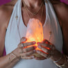 Rose Quartz Crystal Lamp