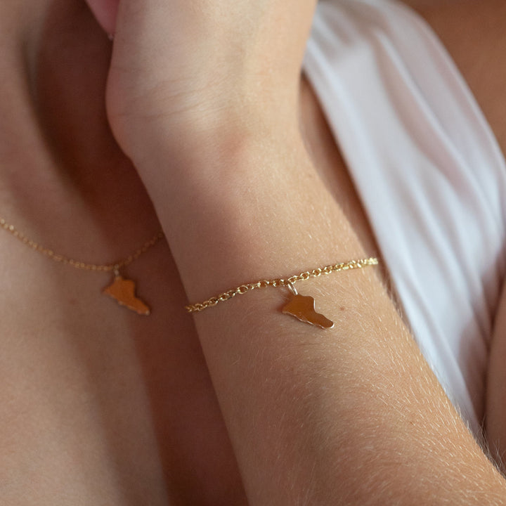 St Croix Island Mini Chain Bracelet