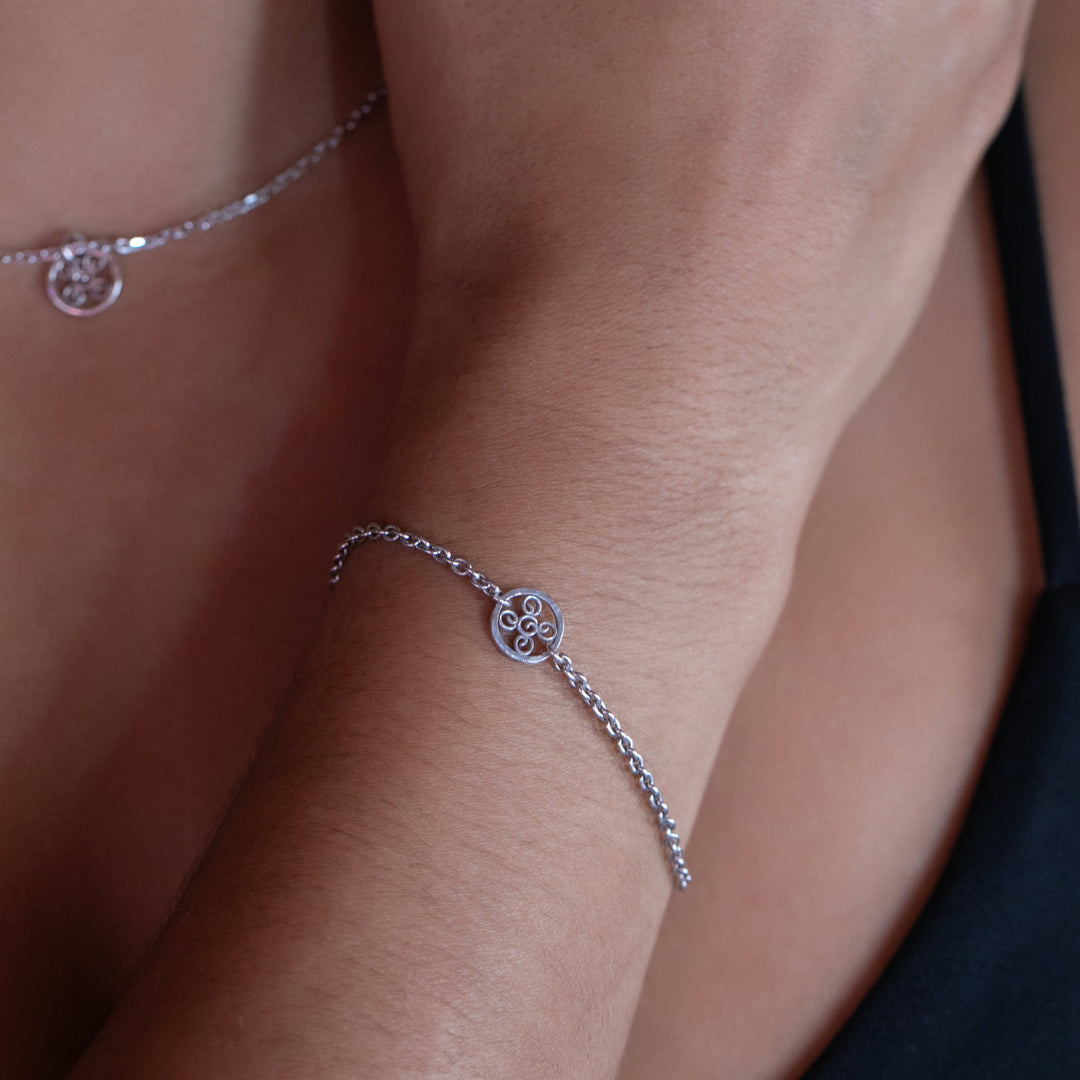 Seeds of Life Mini Chain Bracelet