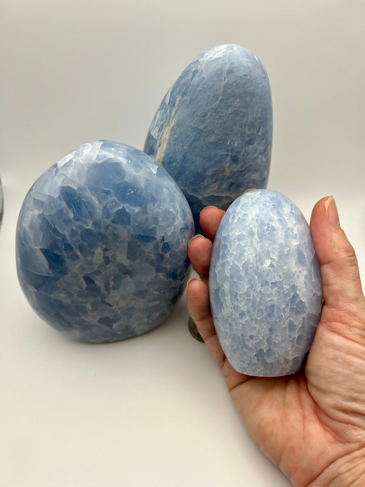 Blue Calcite Polished