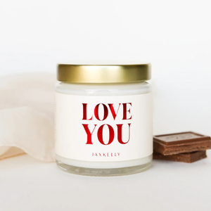 Love You Candle