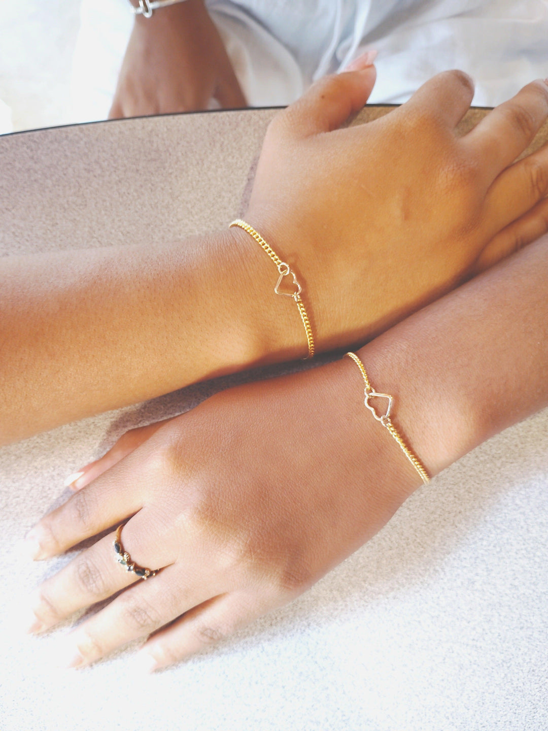 Heart Chain Bracelet