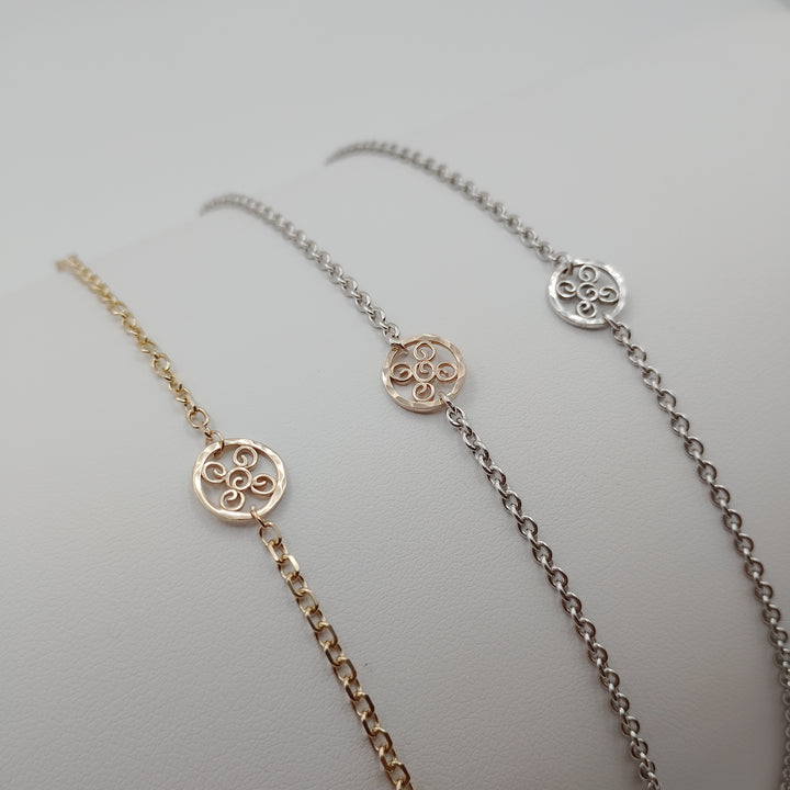 Seeds of Life Mini Chain Bracelet