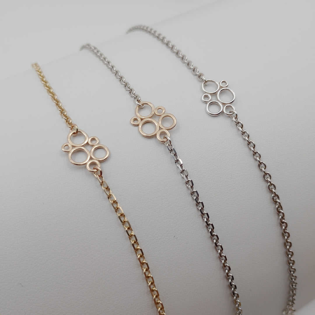 Champagne Mini Chain Bracelet