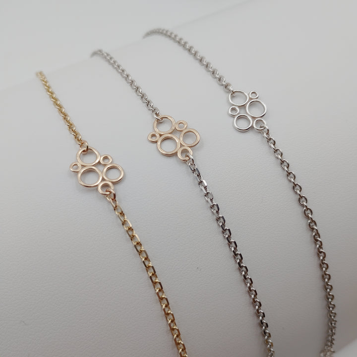 Champagne Mini Chain Bracelet