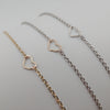 Heart Mini Chain Bracelet