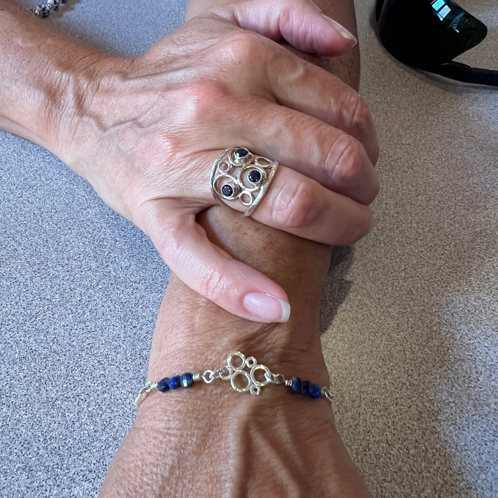 Gemstone Permanent Jewelry Connectors and charms