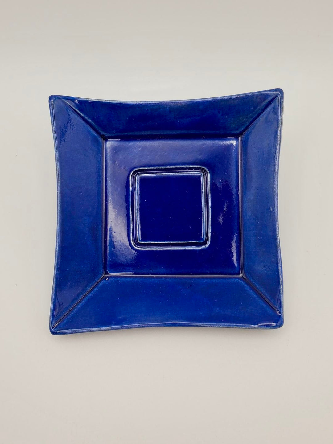 Cobalt Ceramic Jewelry Dishes