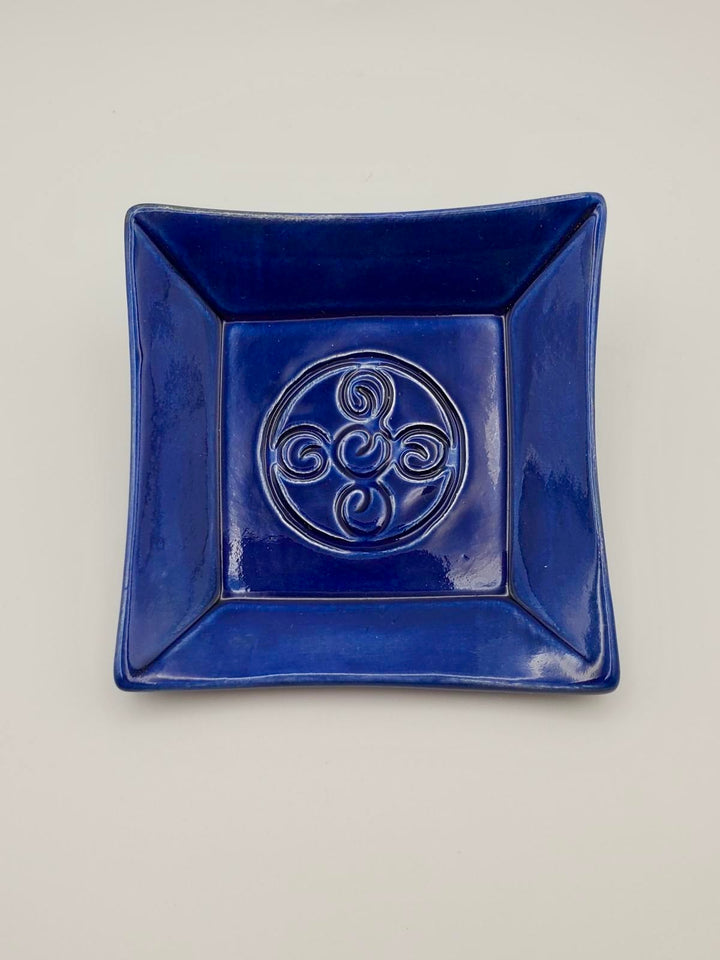 Cobalt Ceramic Jewelry Dishes