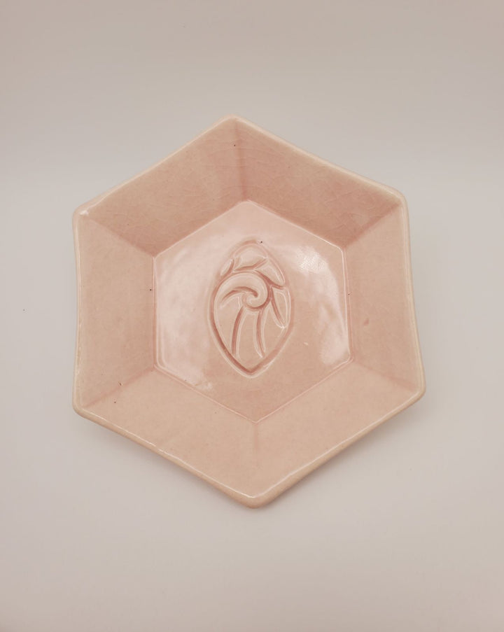 Blush Pink Ceramic Jewelry Dishes