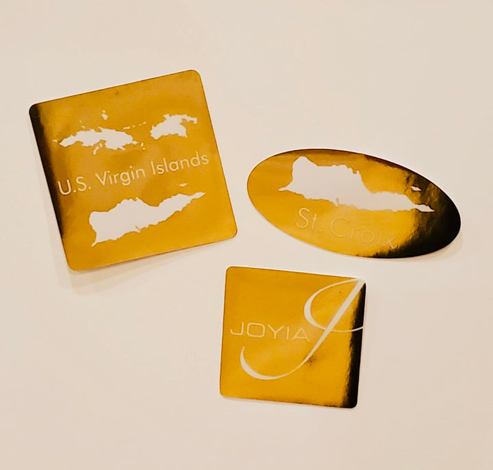 Gold Foil Stickers