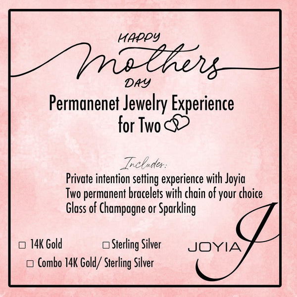 Mother's Day Permanent Jewelry for Two