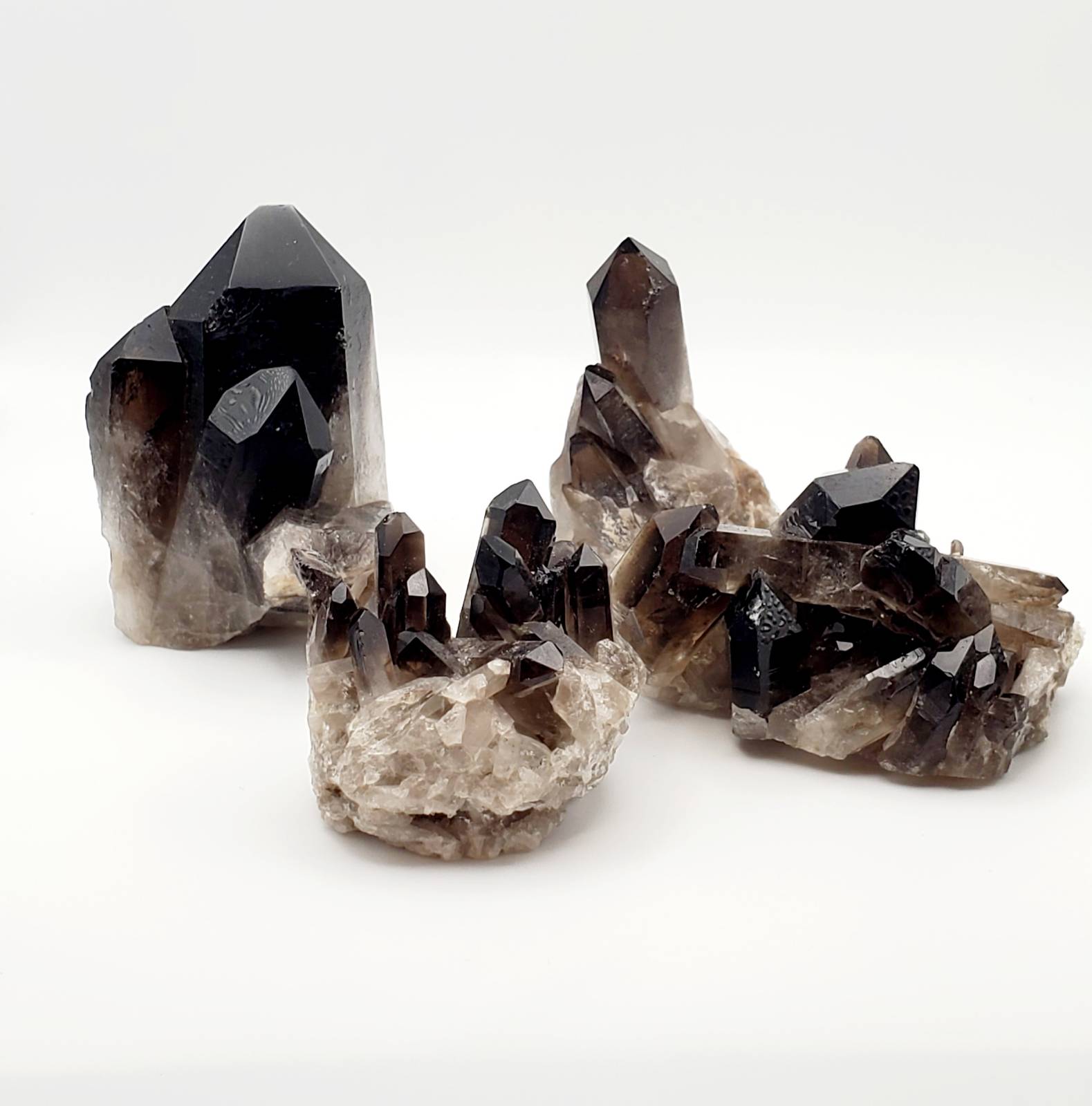 Smoky Quartz Cluster - The Rock Crystal Shop