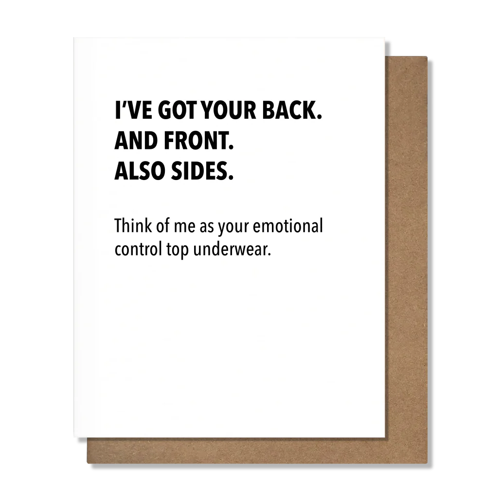 Funny Friendship Greeting Card