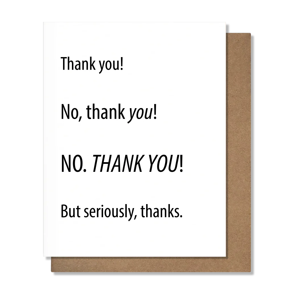 Funny Friendship Greeting Card