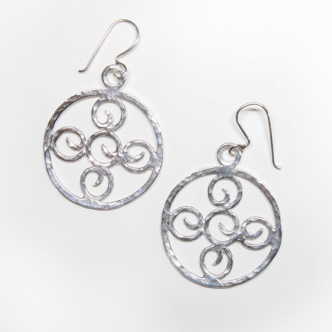 Seeds of Life Large Earrings