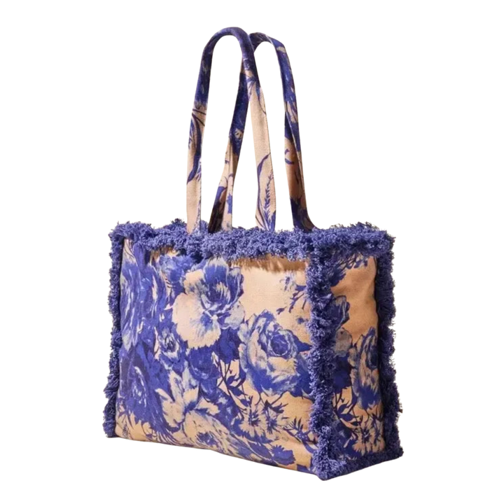 Fringed Box Tote