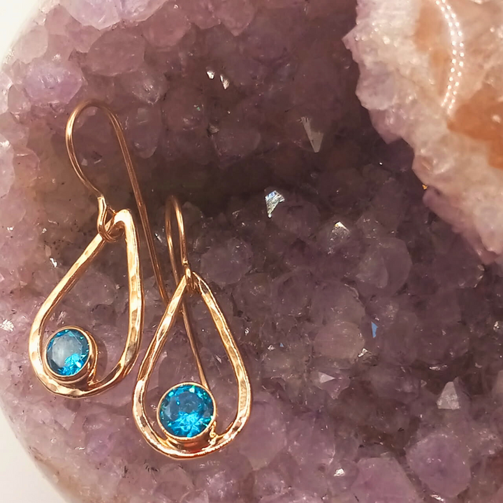 Teardrop Mini Dangle Earrings