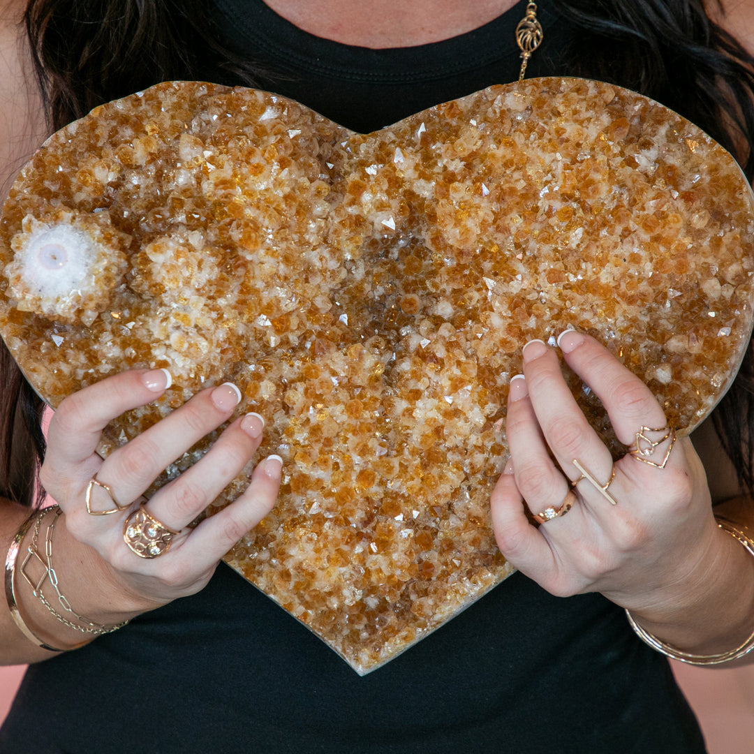 Citrine Heart