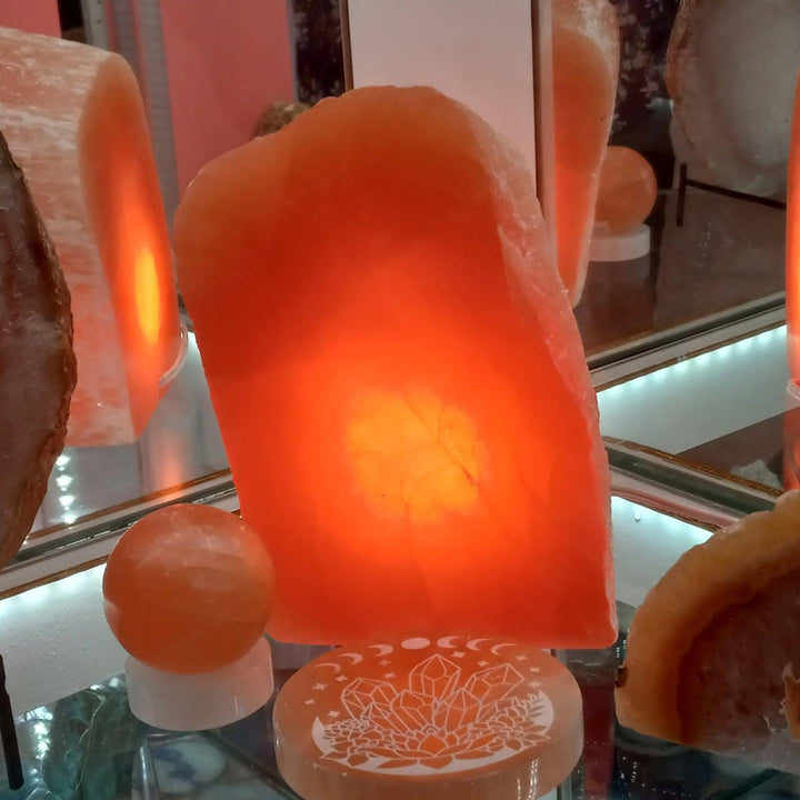 Selenite Crystal Lamps