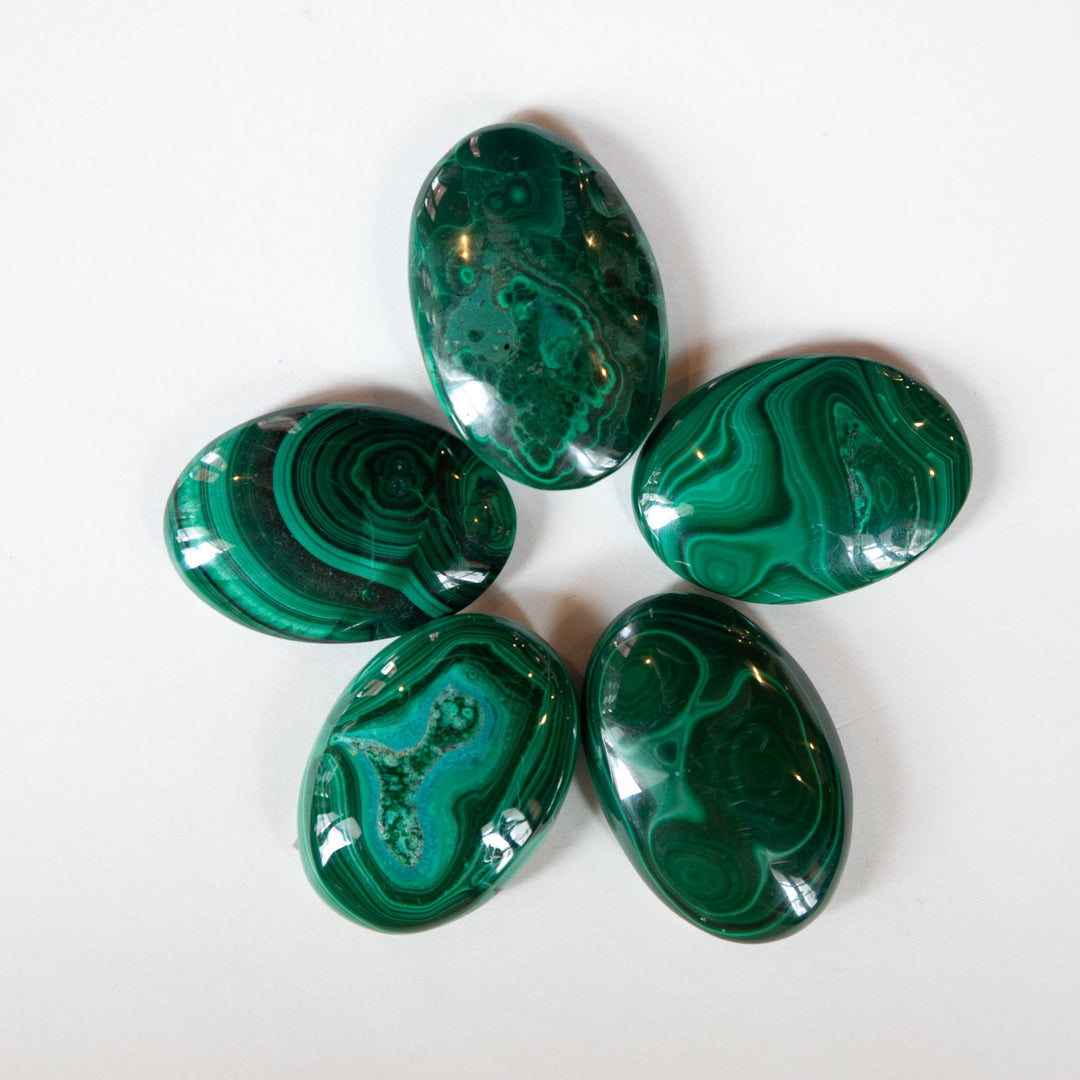 Malachite happy stones minis