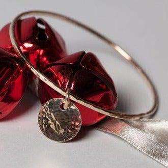 Oval Bangle Bracelet-Bracelets-Joyia Jewelry