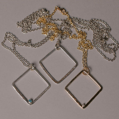 J Squared Pendant - Joyia Jewelry