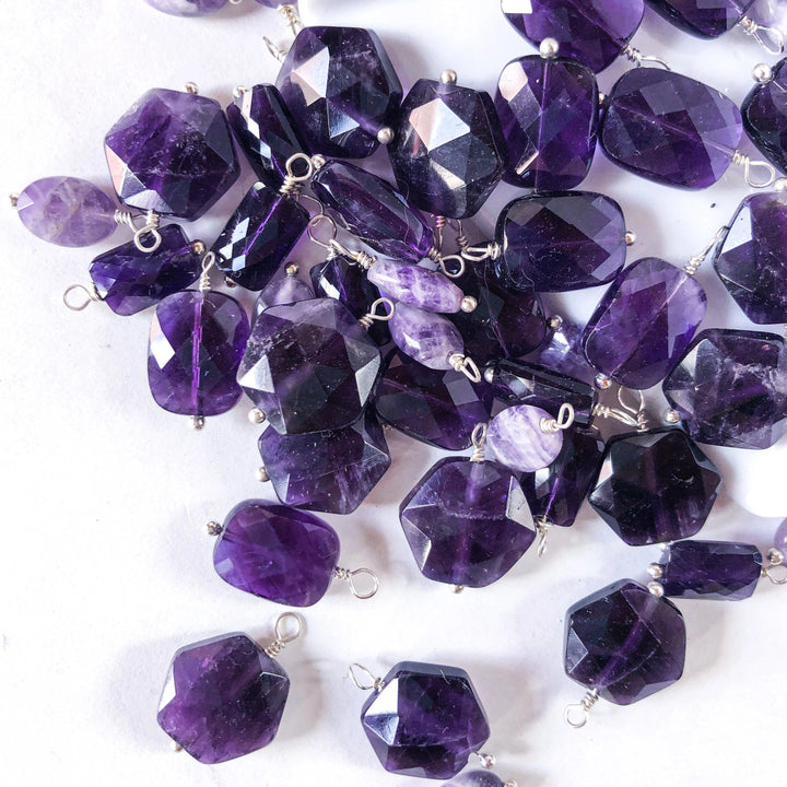 Amethyst Charm - Joyia Jewelry