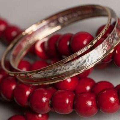 Oval Bangle Bracelet-Bracelets-Joyia Jewelry